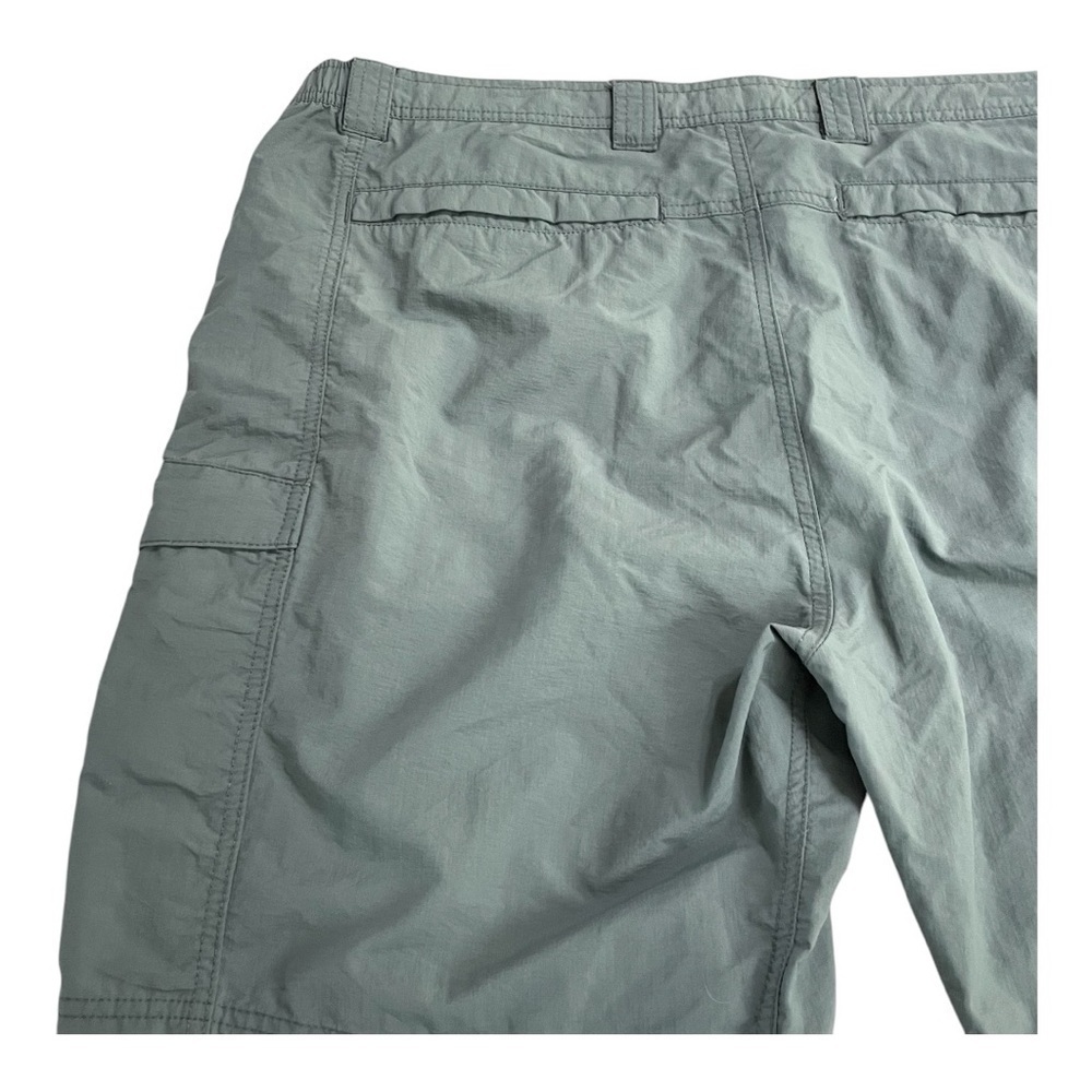 Coleman The Outdoor Company Cargo Shorts Men’s XXL Gray Nylon Hiking Fishing - Picture 6 of 12